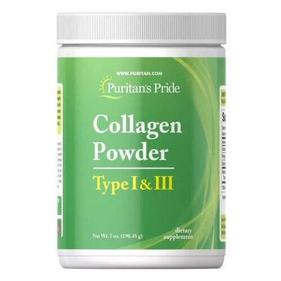 Puritan's Pride Collagen Powder Type I & III 198 грам 917 фото