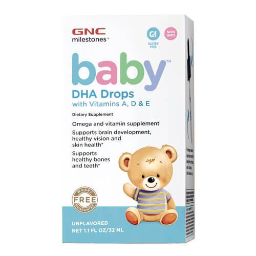 GNC DHA Drops with vitamins A, D and E 60 ml 1017 фото