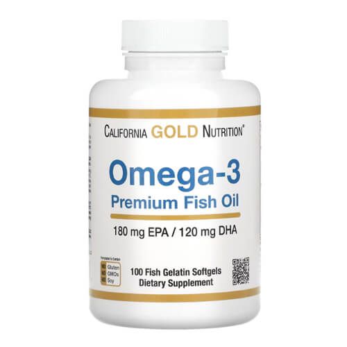 California Gold Nutrition Omega-3 100 капс 22492 фото