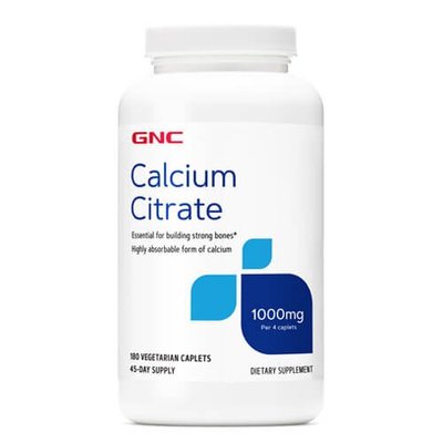GNC Calcium Citrate 1000 mg 180 табл 1189 фото