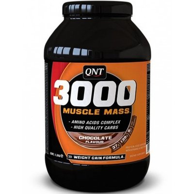 QNT 3000 Muscle Mass 1300 грам, Шоколад 139 фото