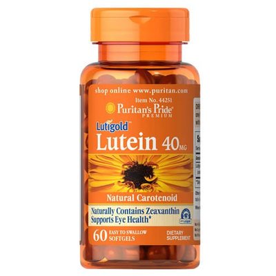 Puritan's Pride Lutein 40 mg with Zeaxanthin 60 капс 743 фото