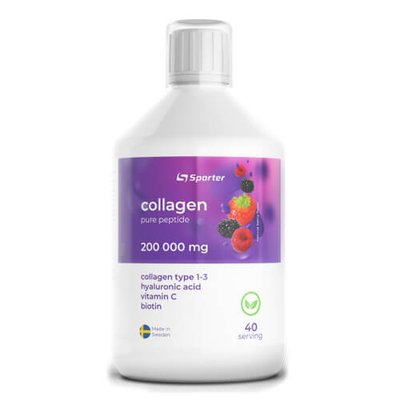 Sporter Collagen Peptide 200,000 mg 500 мл 015430 фото