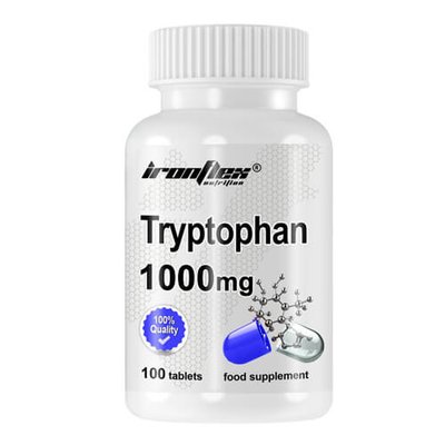 IronFlex L-Tryptophan 1000 mg 100 таб 1732 фото