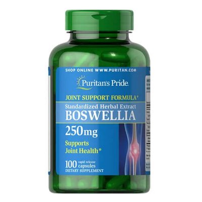 Puritan's Pride Boswellia Standardized Extract 250 mg 100 капс 923 фото