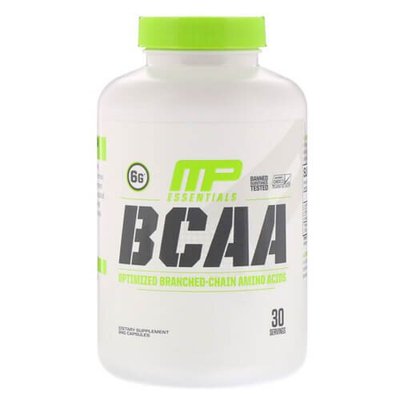 MusclePharm Essentials BCAA 240 капс 1119 фото
