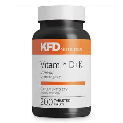 KFD Vitamin D3+K2 200 таб. 839 фото