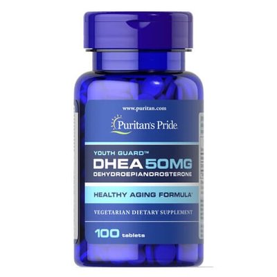 Puritan's Pride DHEA 50 mg 100 таб. 05027 фото
