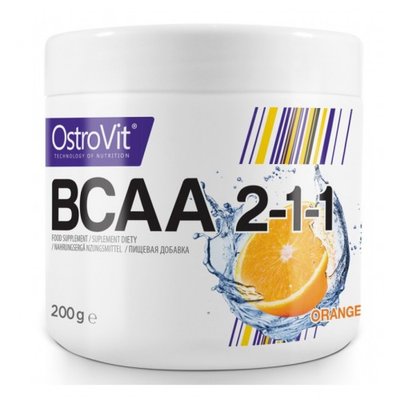 OstroVit BCAA 2-1-1 200 грам, Без смаку 86 фото
