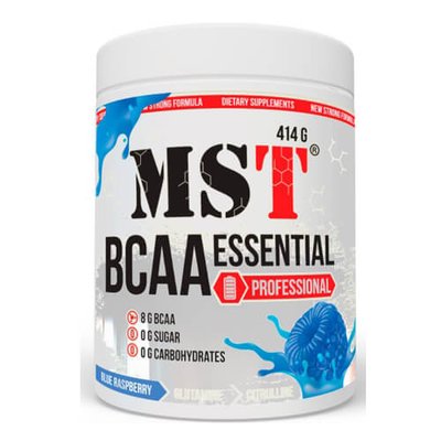MST BСAA Essential Professional 414 грам, Blue Raspberry 851 фото