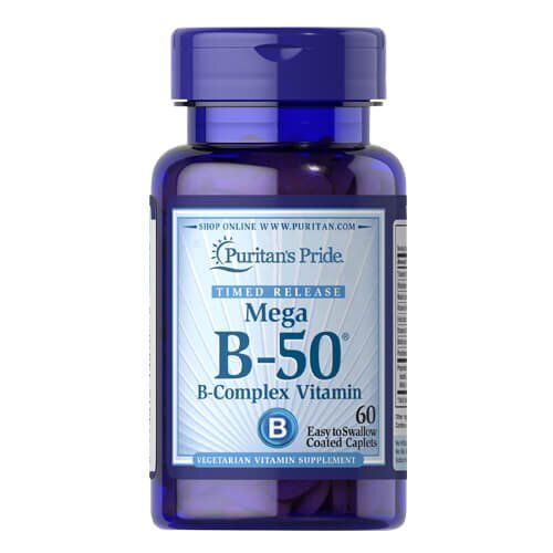 Puritan's Pride Vitamin B-50 Complex 100 таб. 00583 фото