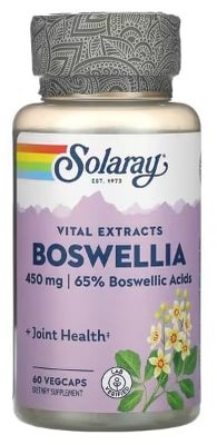 Solaray Boswellia Extract 450 mg 60 рослинних капсул SOR-39905 фото