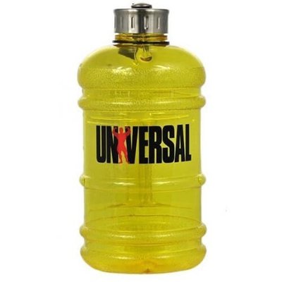Gallon Water Bottle Universal 1.9 L Yellow 746 фото
