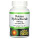 Natural Factors Betaine Hydrochloride 500 mg 90 вегетаріанських капсул NFS-01720 фото 1