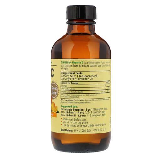 ChildLife Essentials Liquid Vitamin C 118.5 ml CDL-10200 фото