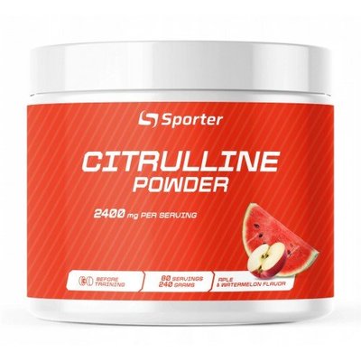 Sporter Citrulline Powder - 240 г, Кавун-Яблуко 01985 фото