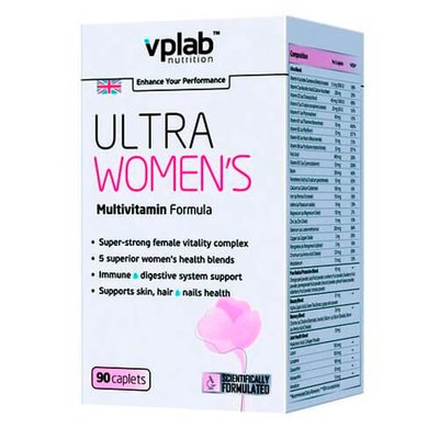 VPLab Ultra Women's Multivitamin Formula 90 капсул 623 фото