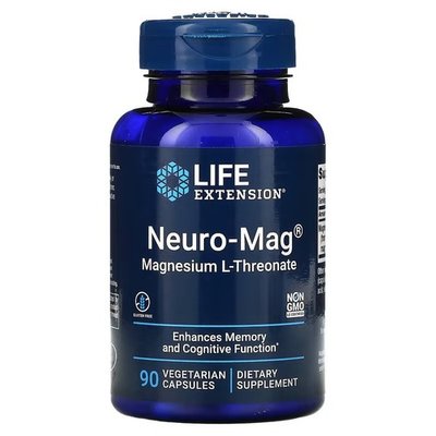 Life Extension Neuro-Mag Magnesium L-Threonate 90 капсул LEX-016039 фото