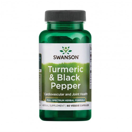 Turmeric Black Pepper - 60veg caps Turmeric Black Pepper - 60veg caps