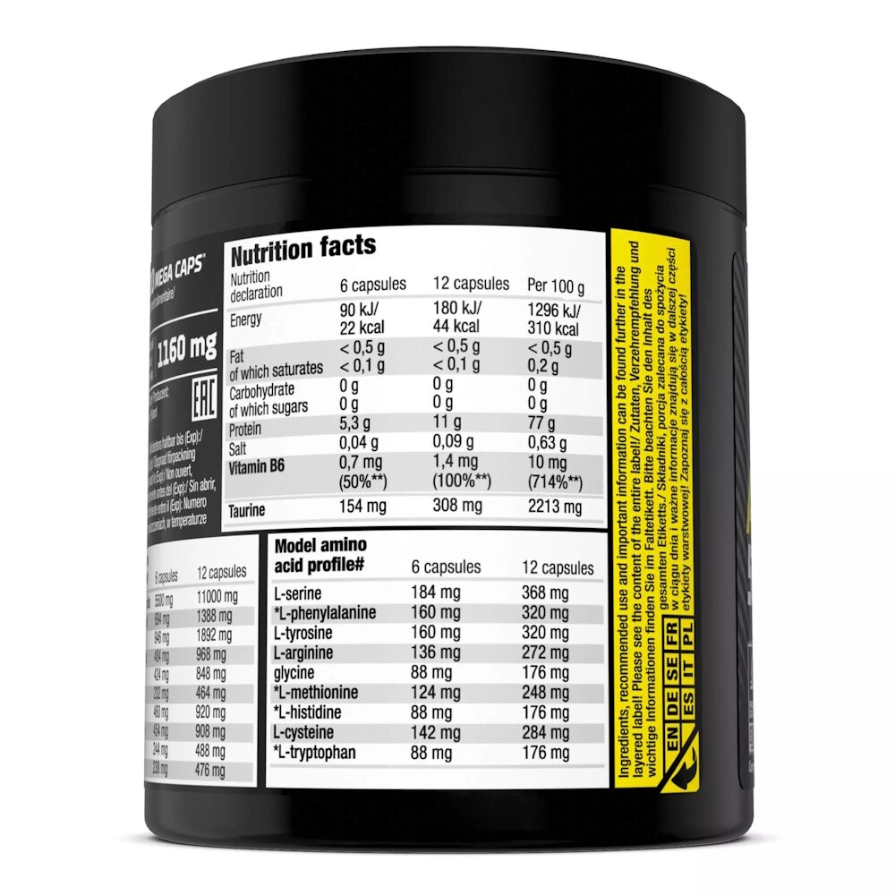 Амінокислота Olimp Sport Nutrition Anabolic Amino 5500, 180 капсул. Фото 3