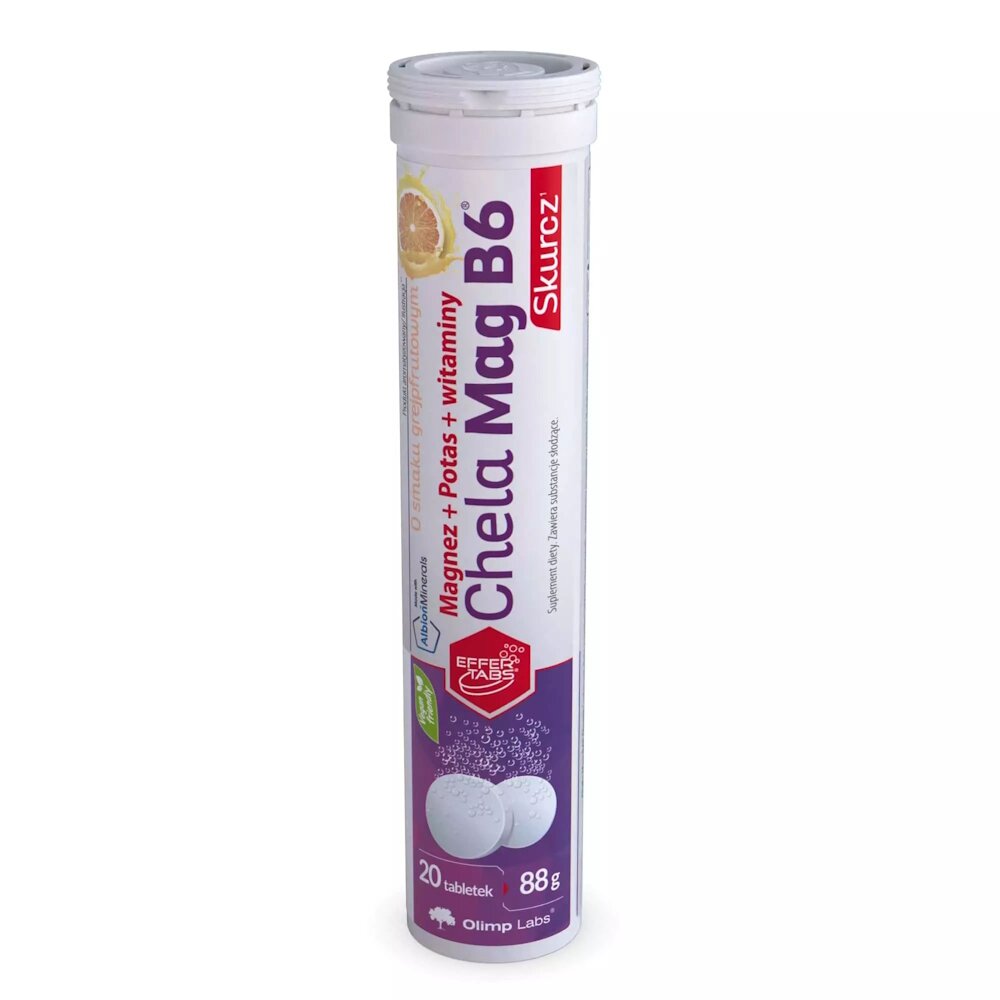 Вітаміни та мінерали Olimp Sport Nutrition Chela-Mag B6 Cramp, 20 шипучих таблеток