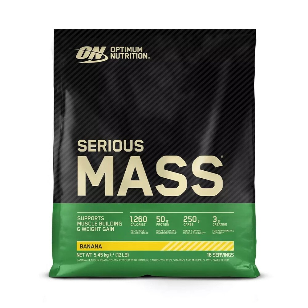 Гейнер Optimum Nutrition Serious Mass Europe, 5.45 кг. Фото 2