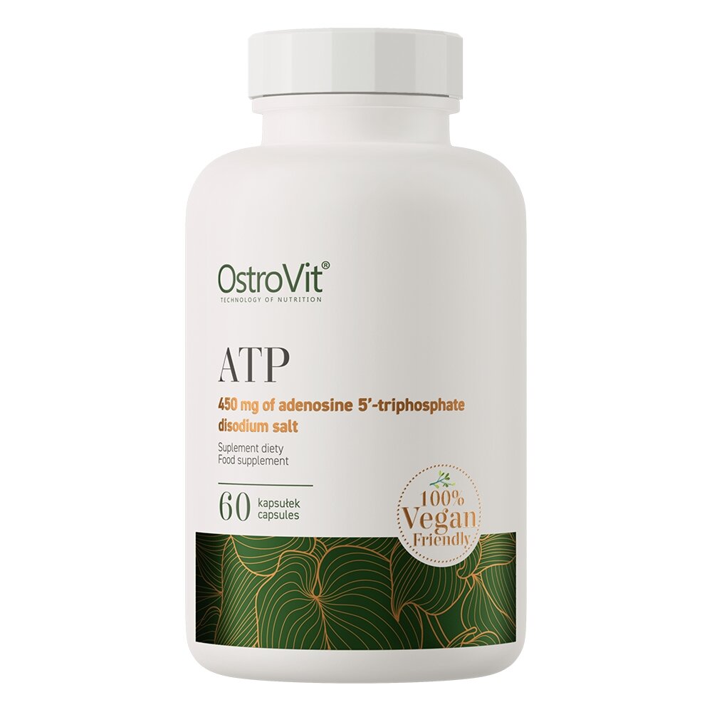 Натуральна добавка OstroVit Vege ATP, 60 капсул