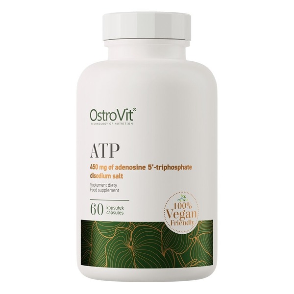 Натуральна добавка OstroVit Vege ATP, 60 капсул