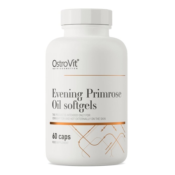 Олія примули вечірньої OstroVit Evening Primrose Oil, 60 капсул для підтримки шкіри та імунної системи