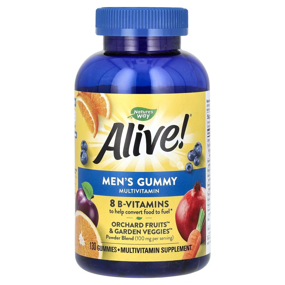 Комплекс для здоров'я чоловіків Nature's Way Alive! Men's Gummy, 130 желейок