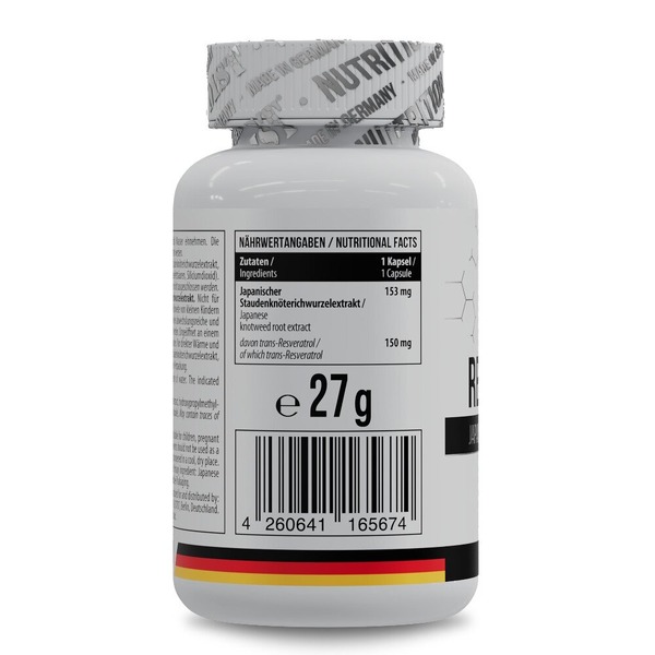 Резвератрол MST Nutrition Resveratrol, 60 капсул для підтримки серцево-судинної системи. Фото 2
