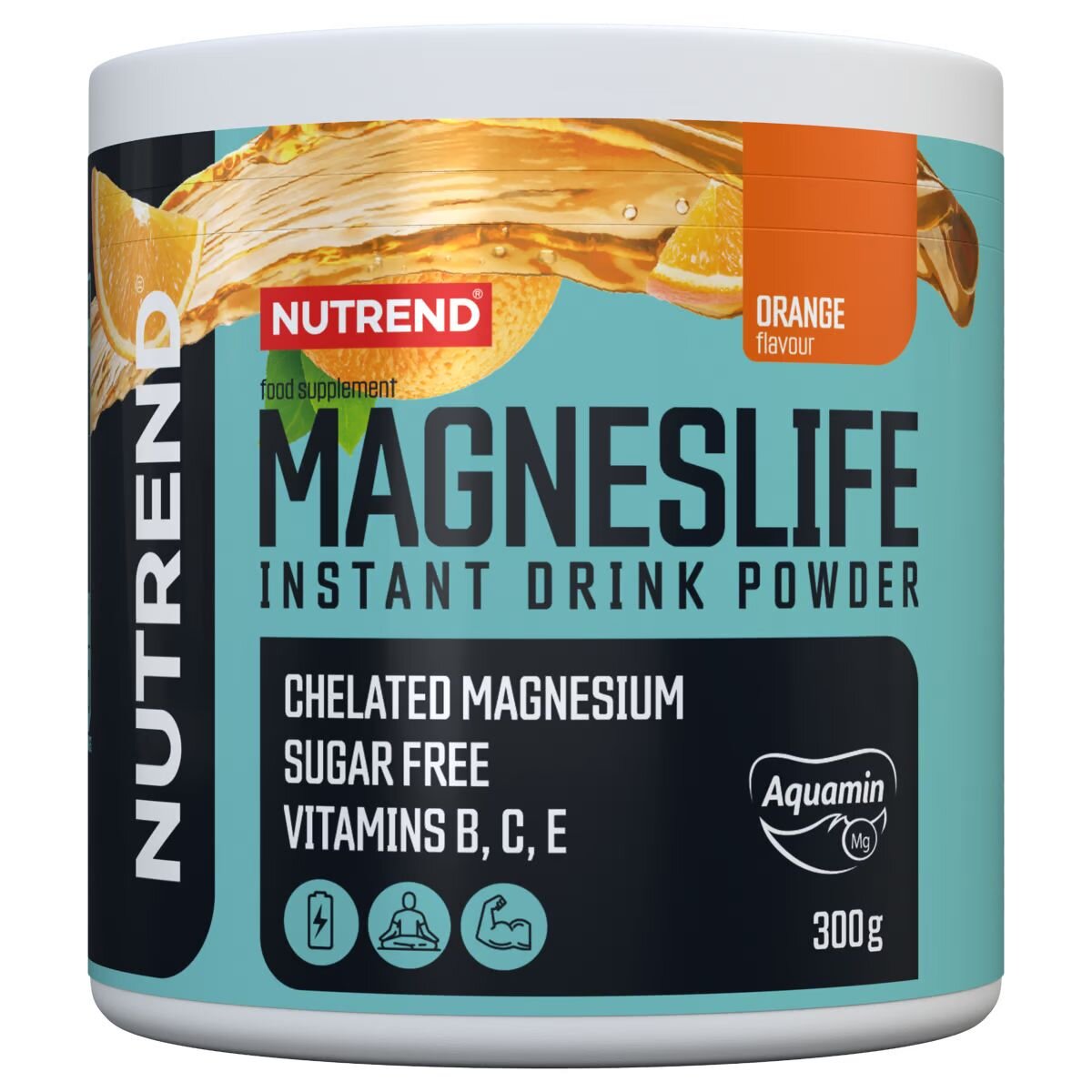 Вітаміни та мінерали Nutrend MagnesLife Instant Drink Powder, 300 грам