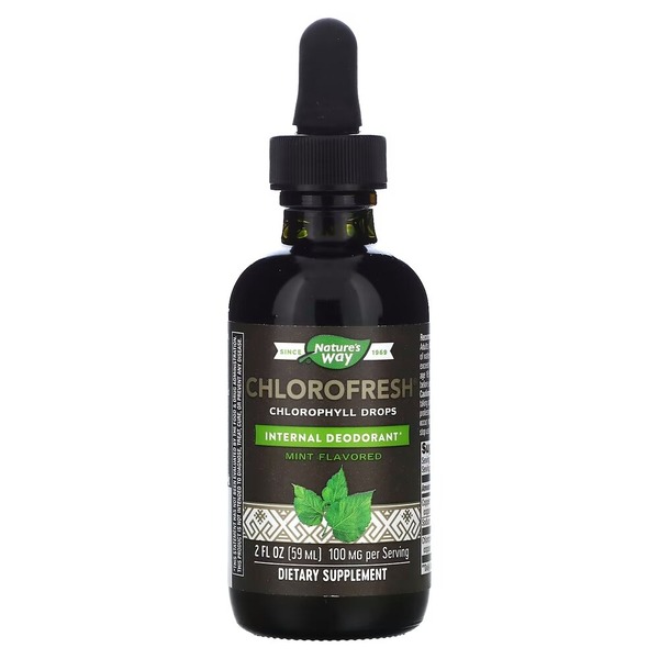 Хлорофілін Nature's Way Chlorofresh Drops, 59 мл. Фото 3