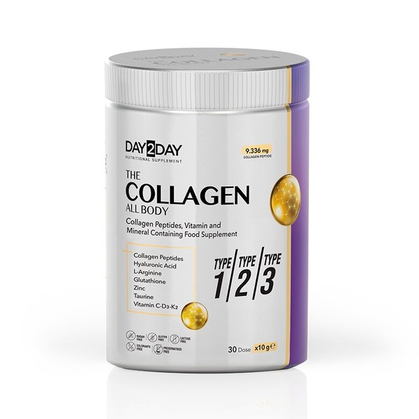 Колаген Orzax Day2Day The Collagen All Body, 30 порцій для підтримки шкіри, суглобів і кісток