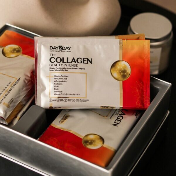 Колаген Orzax Day2Day The Collagen Beauty Intense Bovine, 30 пакетиків для підтримки здоров'я шкіри. Фото 2