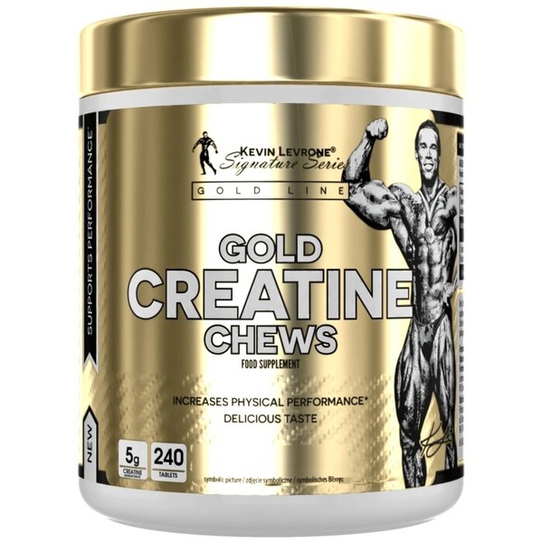 Креатин Kevin Levrone Gold Line Creatine Chews, 240 жувальних таблеток