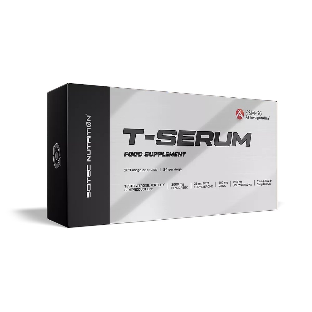 Экстракты растений и минералы Scitec Nutrition T-Serum, 120 капсул