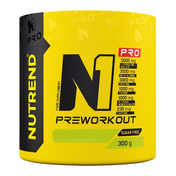 Передтренувальний комплекс Nutrend N1 PRO, 300 грам