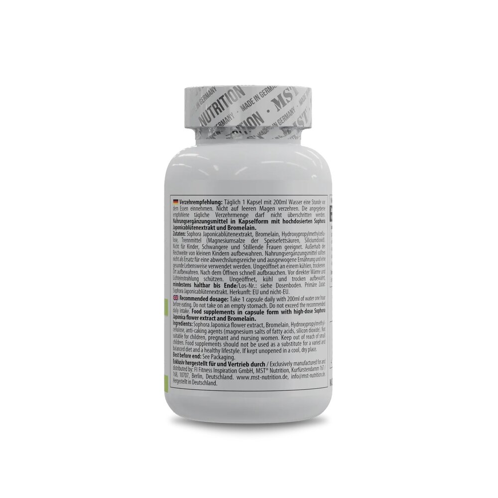 Кверцетин и бромелейн MST Nutrition Quercetin Bromelain, 60 капсул для поддержки иммунной системы. Фото 3