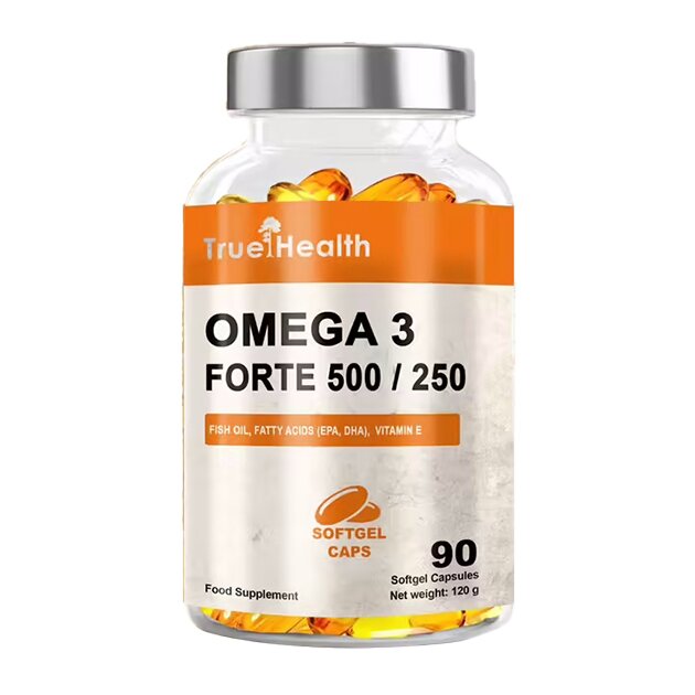 Риб'ячий жир True Health Omega 3 Forte 500/250, 90 капсул