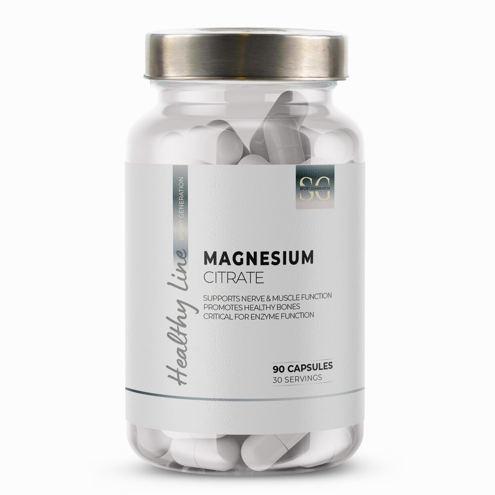 Цитрат магнію Sport Generation Healthy Line Magnesium Citrate, 90 капсул