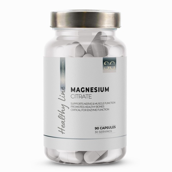 Цитрат магнію Sport Generation Healthy Line Magnesium Citrate, 90 капсул