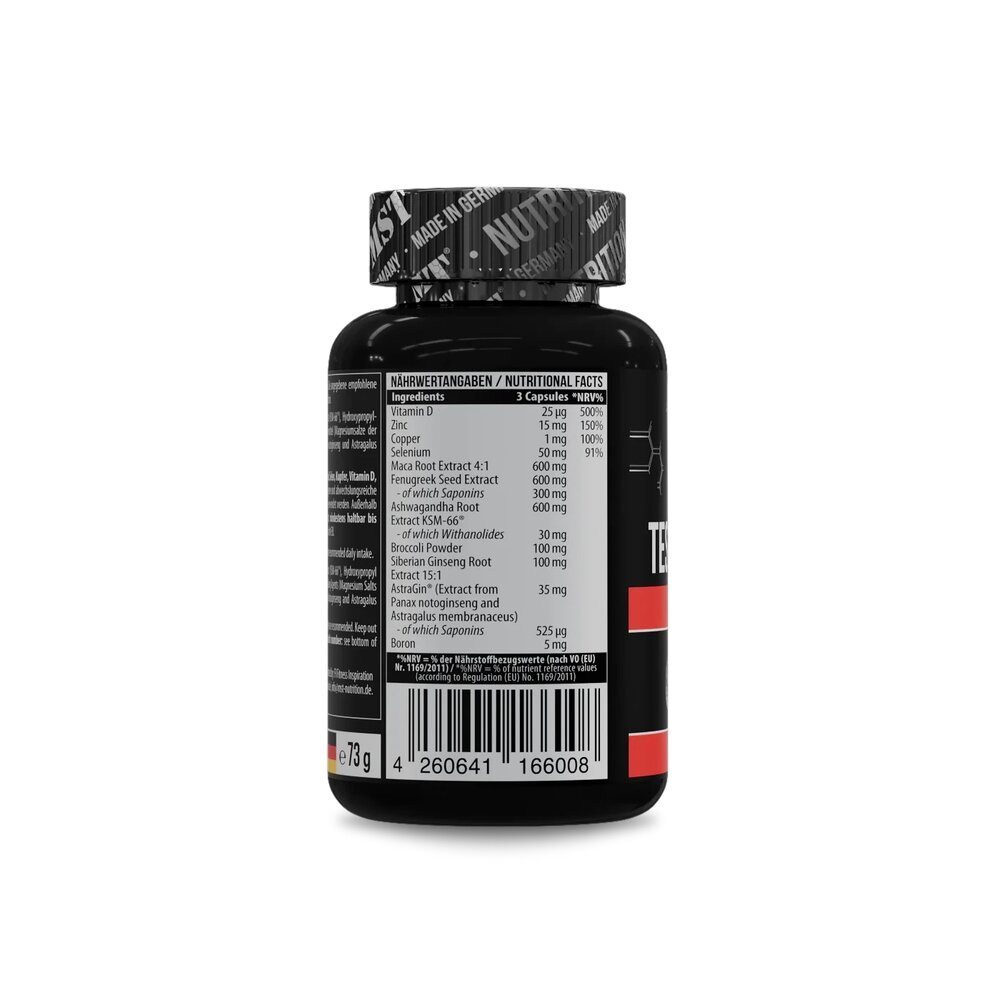 Стимулятор тестостерона MST Nutrition Testo Booster Professional, 90 капсул. Фото 2