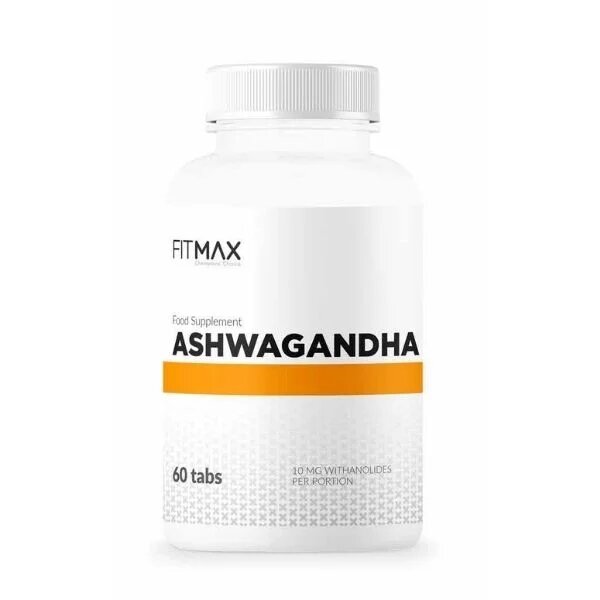 Ашваганда Fitmax Ashwagandha, 60 таблеток для підтримки в умовах стресу