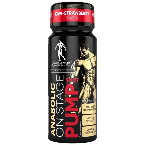 Предтренировочный комплекс Kevin Levrone Black Line Anabolic On Stage Pump Shot, 60 мл