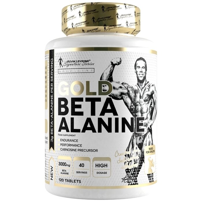 Бета-аланін Kevin Levrone Gold Line Gold Beta Alanine, 120 таблеток для витривалості
