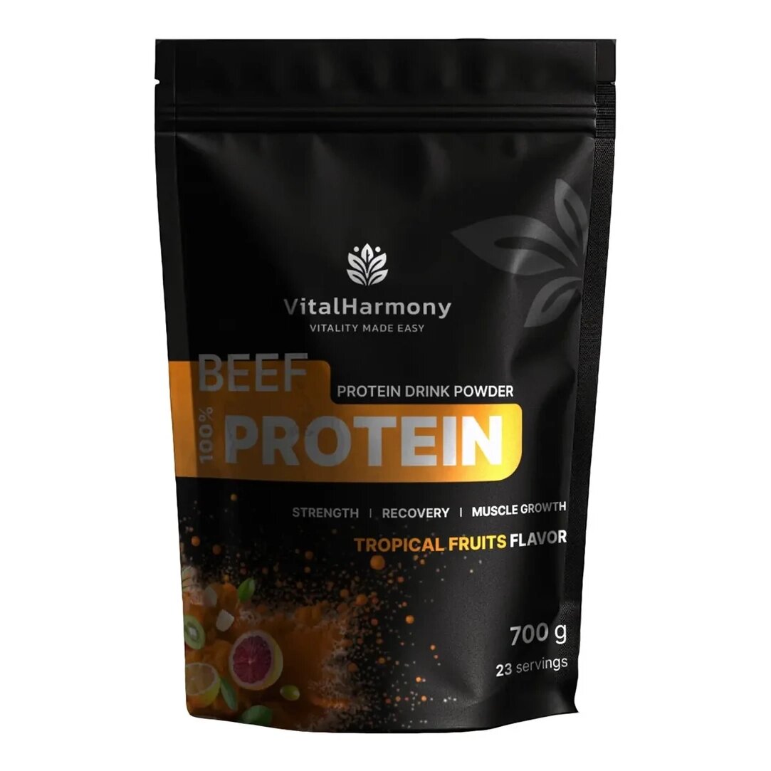 Говяжий гидролизат VitalHarmony Beef Protein, 700 грамм