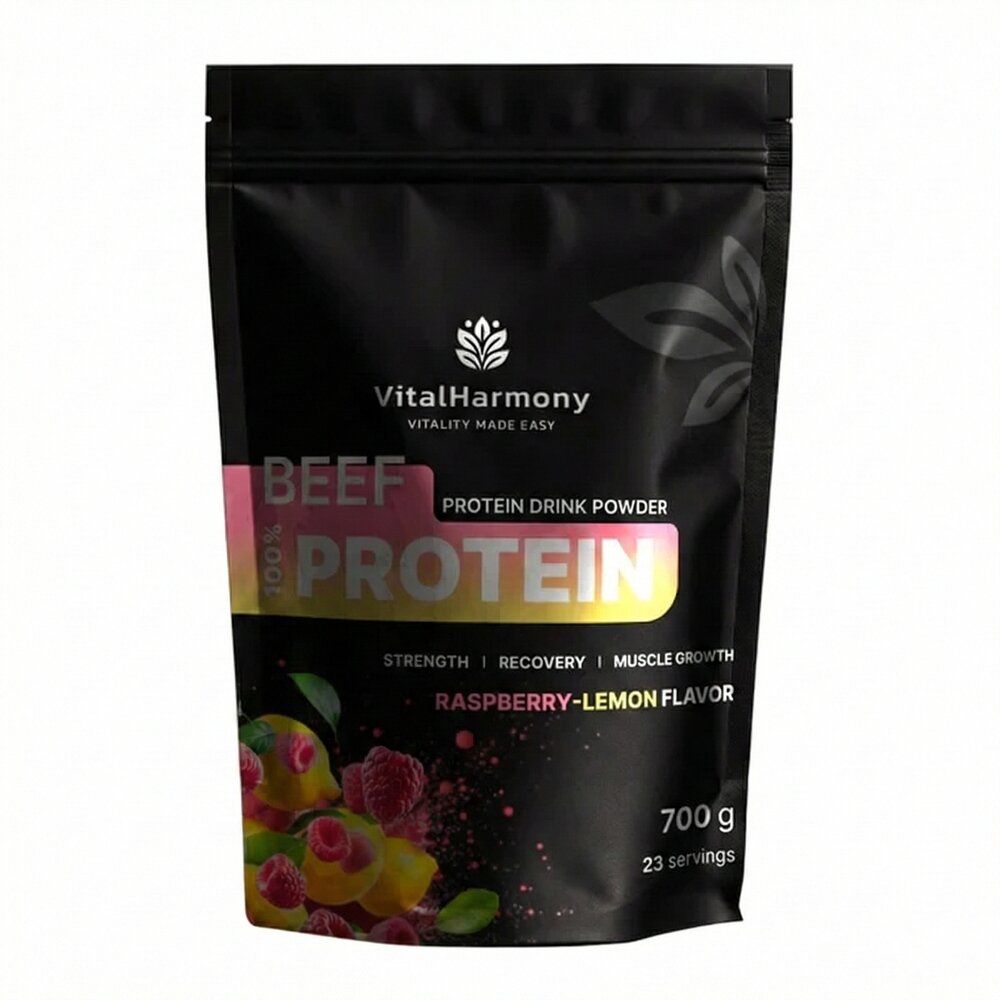 Говяжий гидролизат VitalHarmony Beef Protein, 700 грамм. Фото 5