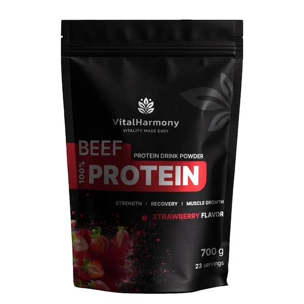Говяжий гидролизат VitalHarmony Beef Protein, 700 грамм. Фото 2