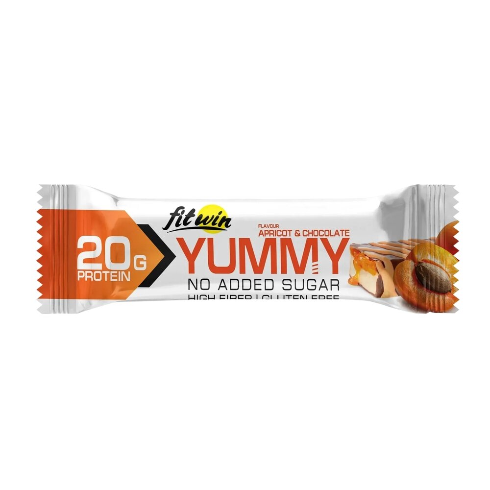 Батончик FitWin YUMMY Bar 36% no added sugar, 55 грам